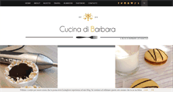 Desktop Screenshot of cucinadibarbara.com